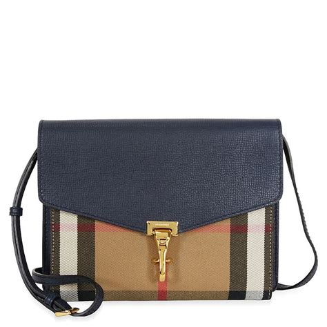 burberry small leather and house check crossbody|check leather crossbody bag.